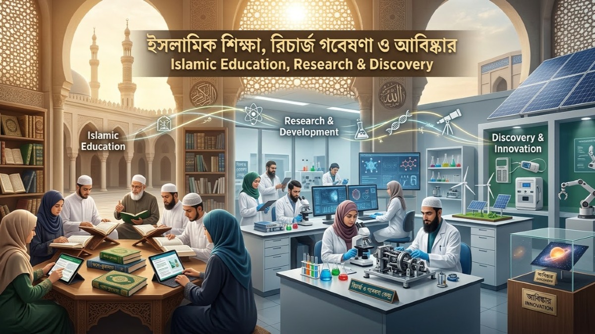 শিক্ষা, গবেষণা ও আবিষ্কার 